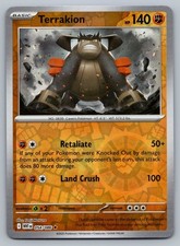 2025 Pokemon White Flare Terrakion 054/086 Uncommon Reverse Holo