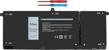 H5CKD Battery 53Wh Replacement Dell 5406 Laptop Battery for Dell Inspiron 5400