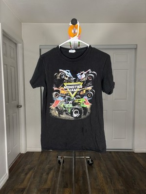 Delta Pro Weight Monster Jam 2023 Graphic Men's Black T-Shirt Size S