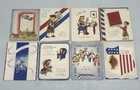 8 Vintage Unused Military WW2 Era Greeting Cards