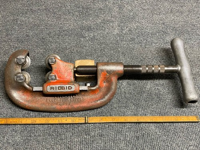 #ad RIDGID Model 42 A Heavy Duty 4 Wheel Pipe Cutter 1 2” 2quot; 32870 USA $89.99