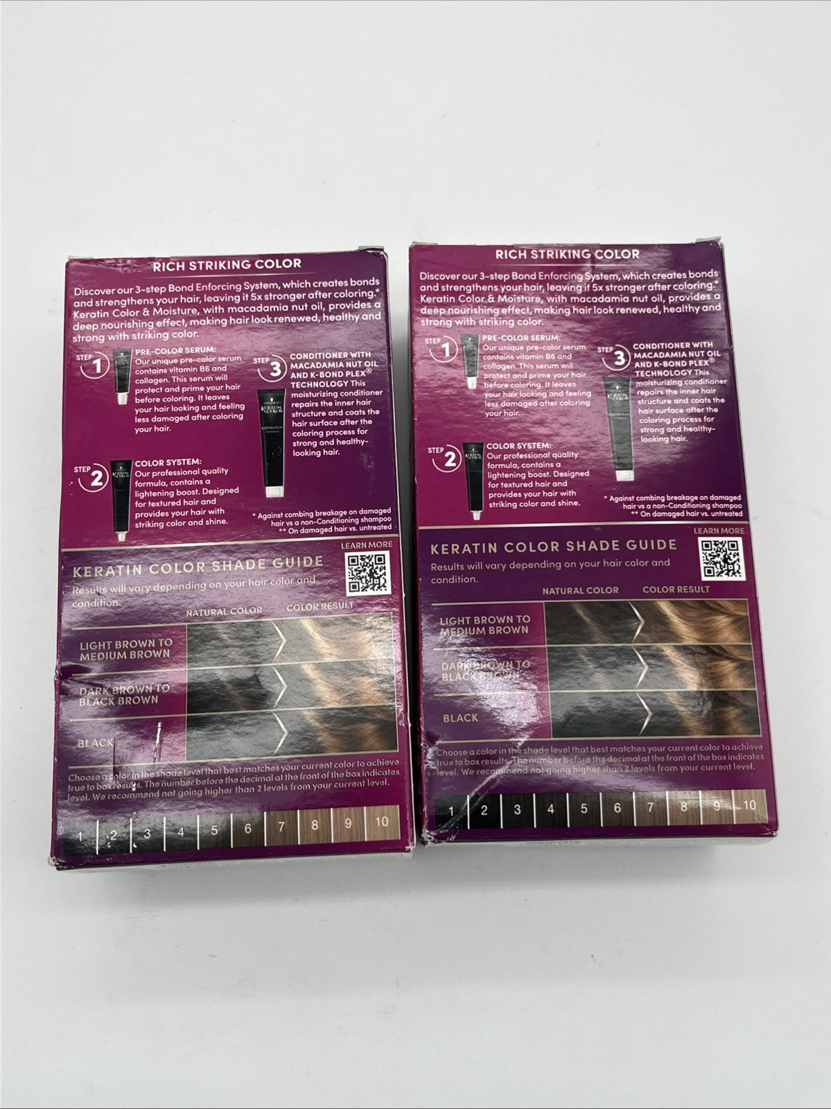 2 pack Schwarzkopf Keratin Permanent Hair Color 9.0 HONEY BLONDE COLOR & Bond