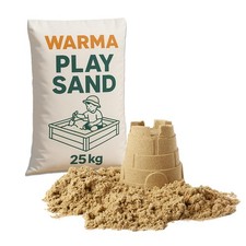 Image of 25kg Bags Warma Premium Grade Play Sand Childrens Kids Play Areas Sandpits