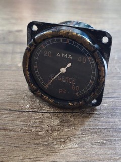 Compteur pression essence avion ancien civil/militaire 1947 Post WW2
