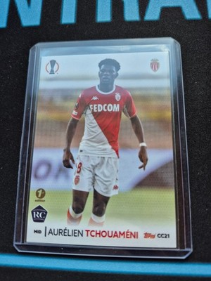 Topps Total Football 2021/22 - Aurelien Tchouameni CC21 RC - 1st Edition /100