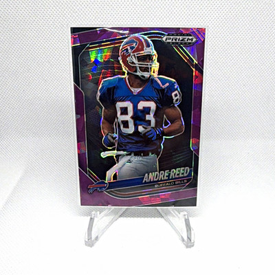 Panini 2025 Andre Reed Buffalo Bills Prizm Black Purple Ice Prizm #10 /149