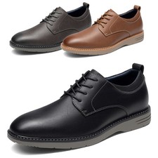 Men's Business Casual Dress Shoes Classic Oxford Derby Comfort Walking Shoes