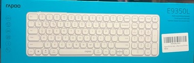 RAPOO E9050L 78-Key Multi-Device Wireless Keyboard Rechargeable for PC Laptop
