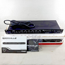 Rockville PPA20 Preamp Professional 1U Rack Mount Pre-Amplifier w/Crossover EQ