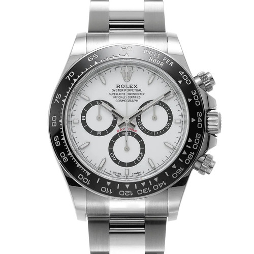 Rolex Cosmograph Daytona 126500LN 40mm Stainless Steel White Wristwatch #WW227
