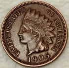 1905 Indian Cent Penny 1C - VF - #14744