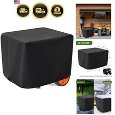 Waterproof Generator Cover for Outside Heavy Duty 900D Fabric Universal Fits