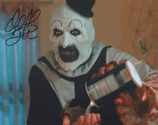 David Howard Thornton as Art The Clown in Terrifier 2 Auto 8"x10" Signed Photo