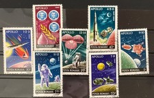 ROMANIA - 1972 APOLLO SPACE PROGRAM ~ LAUNCHES         cto           #26012