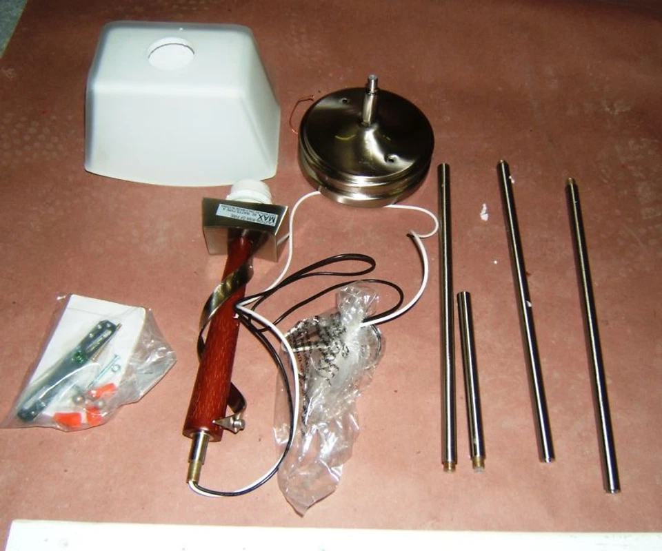 Minicolgante Kenroy Home 91418BNDM Oslo, níquel cepillado Foto 2 de 3