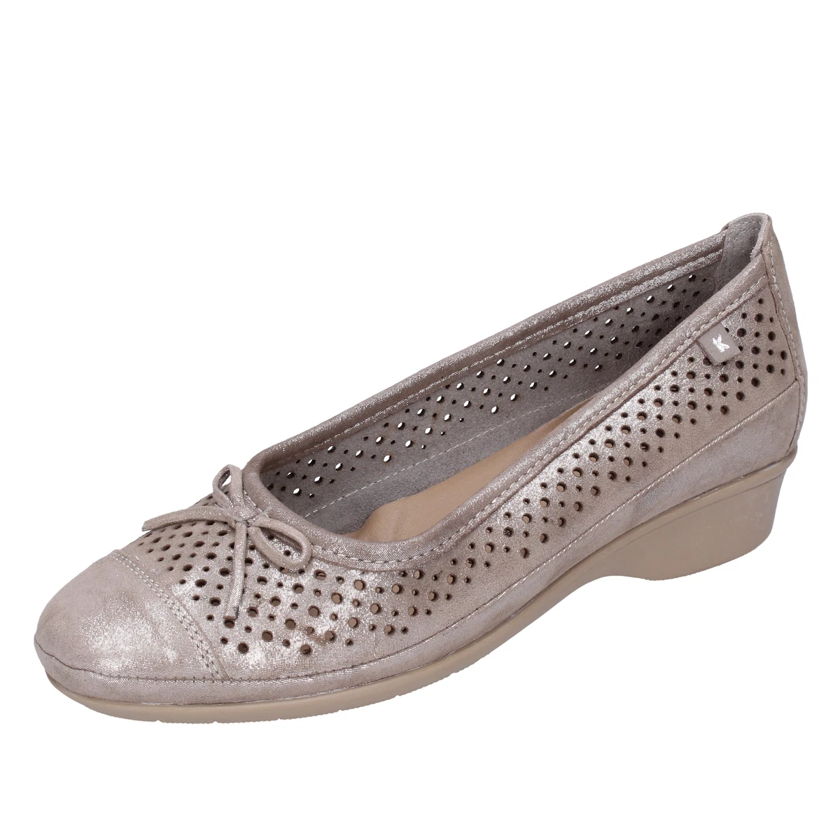 scarpe donna KELIDON 35 EU ballerine beige camoscio DG618 eBay