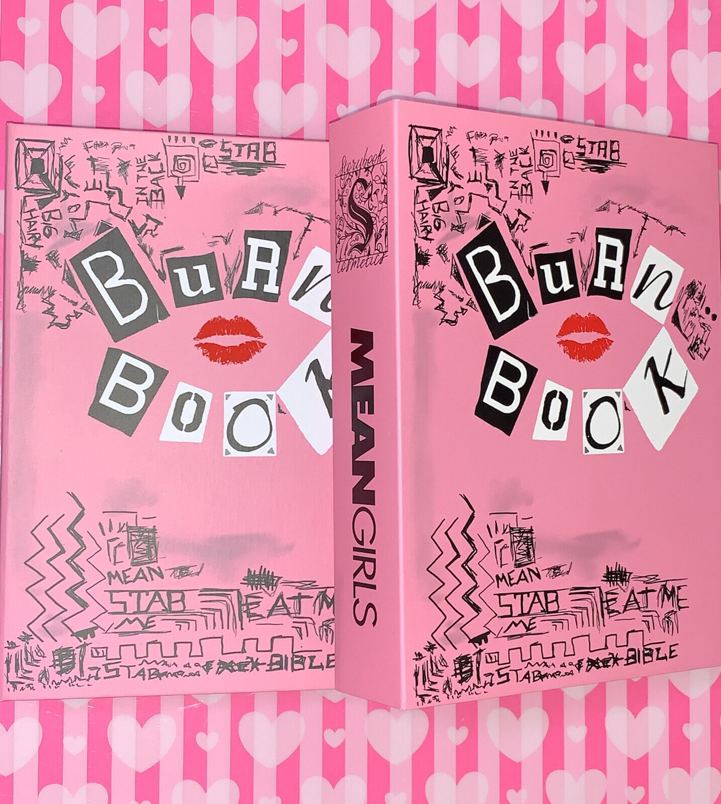 Bath Bomb that Looks Like the Burn Book from Mean Girls