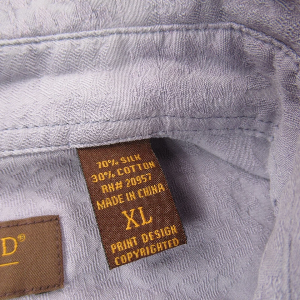 Tori Richard Shirt Mens XL Long Sleeve Button Front Lightweight - Image 4 of 4