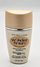 NEW Maybelline Wonder Finish Liquid-to-Powder Foundation PORCELAIN IVORY