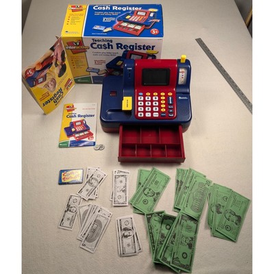 Learning Resources Pretend & Play Teaching Case Register Talking Math Money
