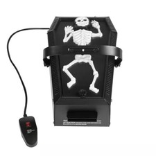 NEW Home Accents 400-Watt Skeleton Ground Fogger - Halloween Fog Machine 16"