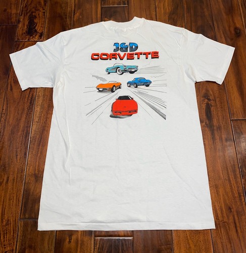 Vintage J & D Corvette T-Shirt Größe X-Large XL - Bild 1 von 8