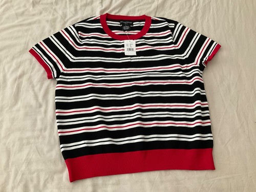 New Sutton Studio Women Top short sleeve size PL - Picture 4 of 5