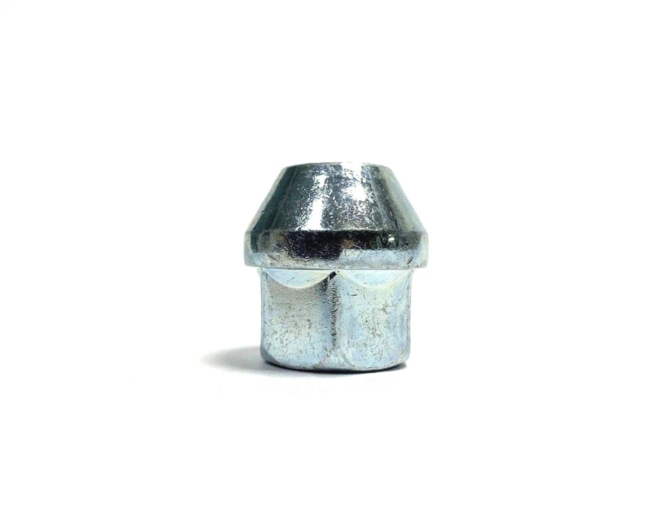 16x M12 x 1.5, 19mm Hex, Tapered Seat,Open Alloy Wheel Nuts (Silver) Ford Fiesta - Image 3 of 4