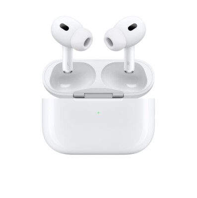 Apple AirPods Pro 2nd Generation with MagSafe Wireless Charging Case - White