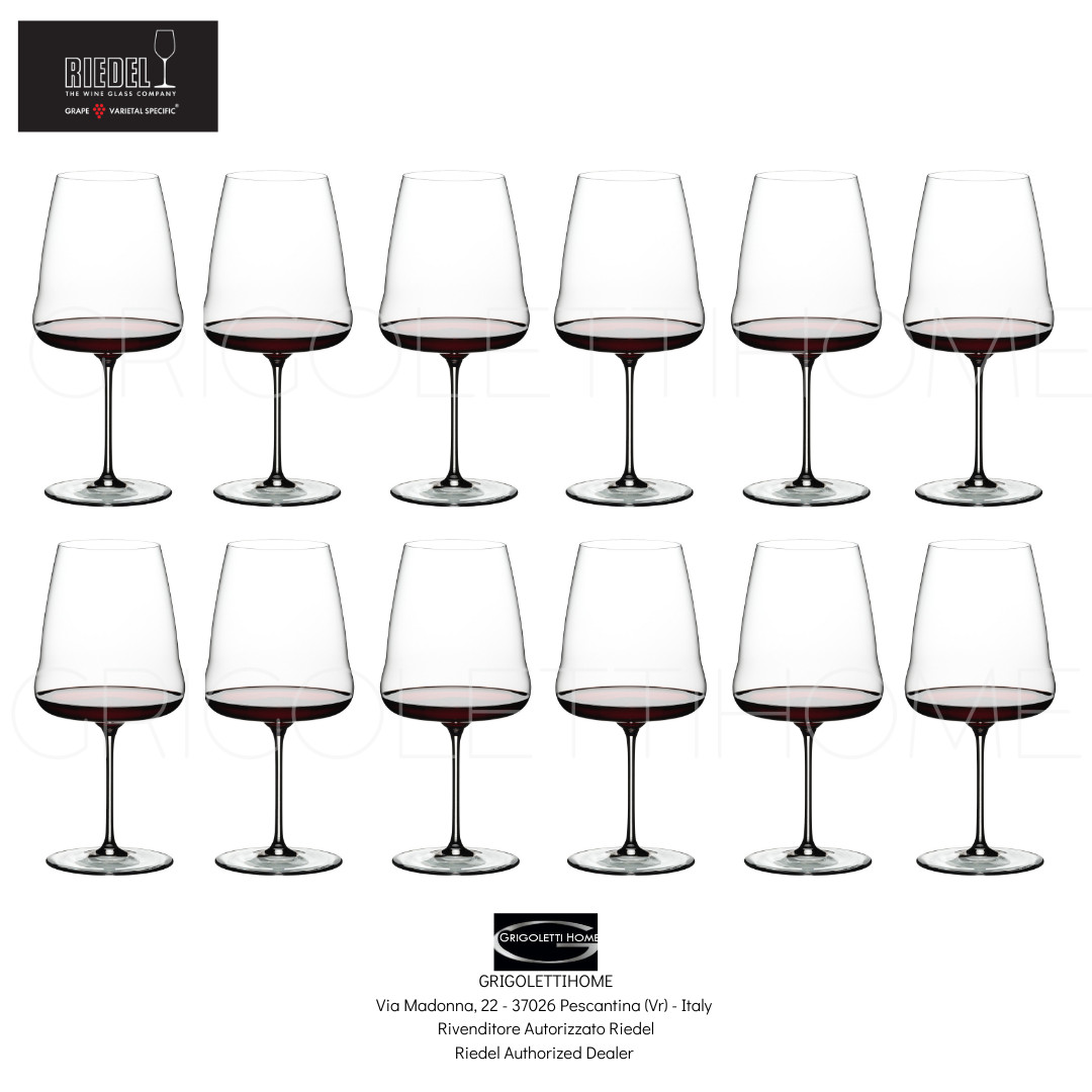 RIEDEL - 4 Stem Glasses Tasting winewings - Cabernet/Merlot 1234/0 - Retailer - Image 5