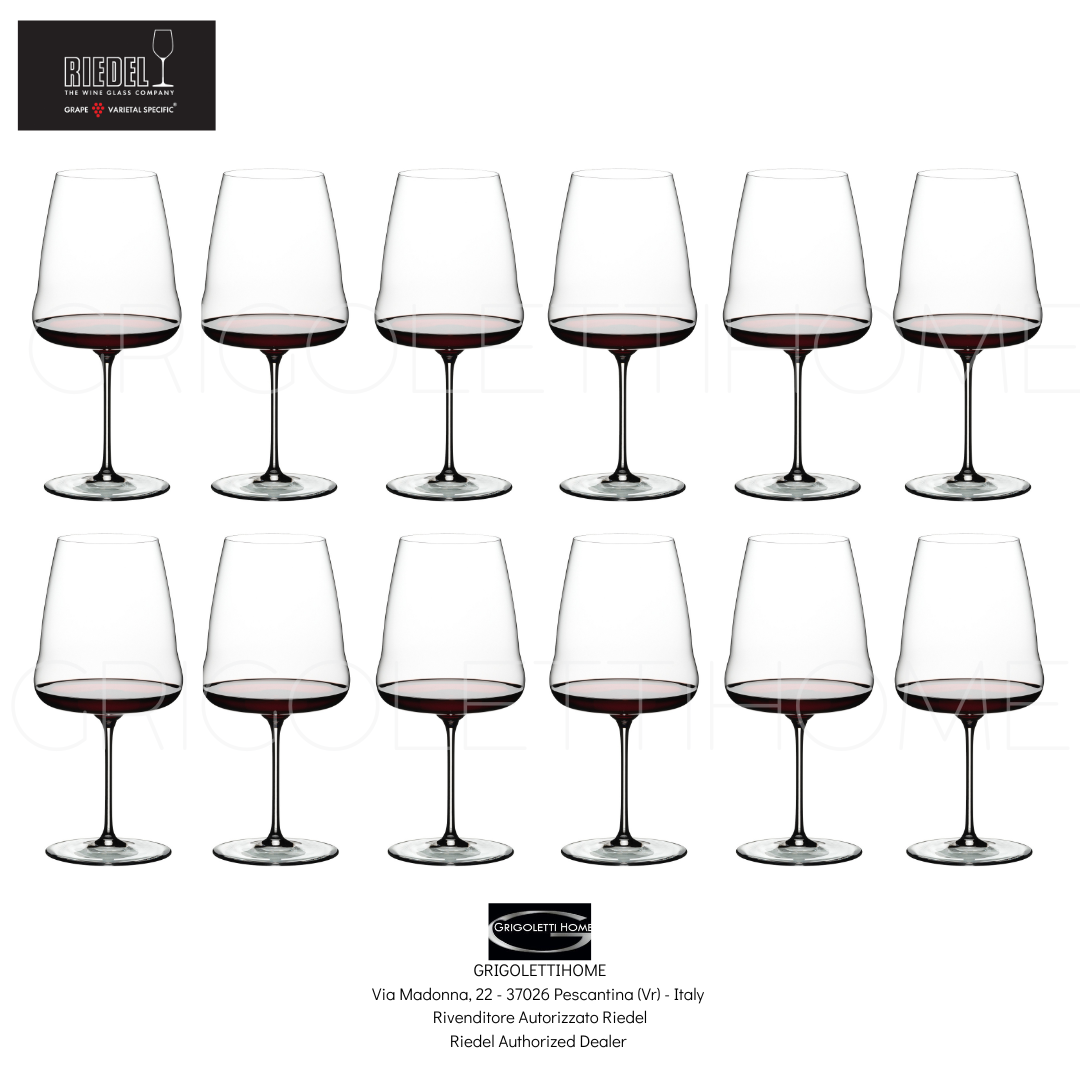 Riedel - 12 Calici Degustazione Winewings - Cabernet/Merlot 1234/0 - Rivenditore