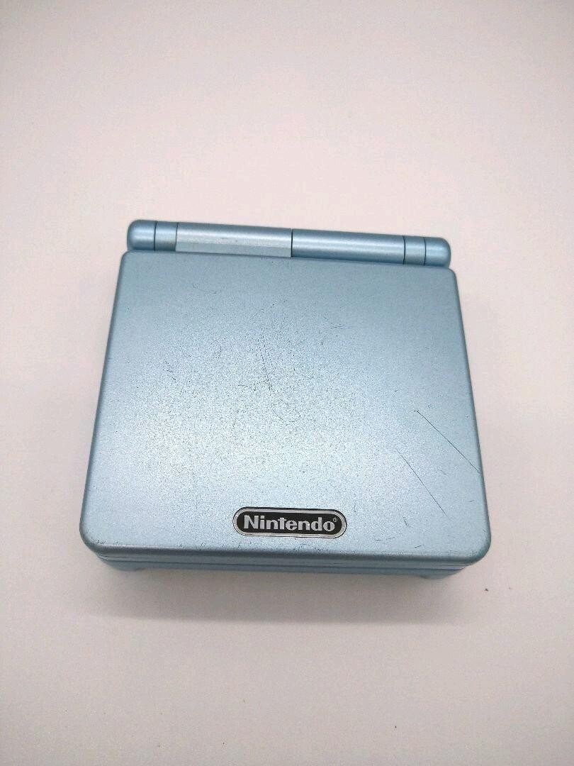 ニンテンドー　GAME BOY Advance SP（パールブルー） Amazon.com: Game Boy Advance SP Pearl Blue (Renewed) : Video