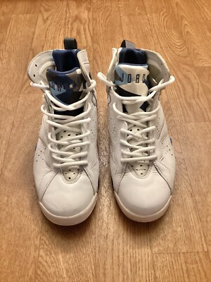 Nike Air Jordan 7 VII Retro French Blue Men 304775-107 White Blue