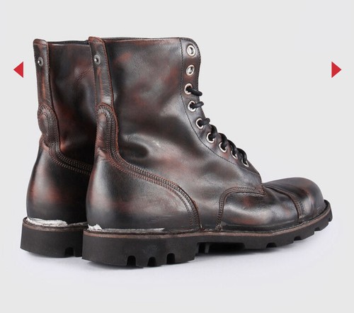 $550 Diesel Hardkor 43 Brown Steel Toe 