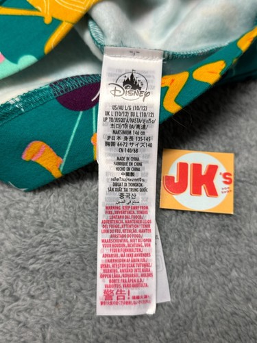 NEW Disney Hoodie Kids Youth Large Green Play In The Park Mickey And Friends - 第 6/7 張圖片