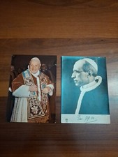 COPPIA CARTOLINE PAPA GIOVANNI