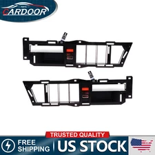 For Chevy Pickup Truck Suburban Black Interior Door Handle Front LH RH Set Pair