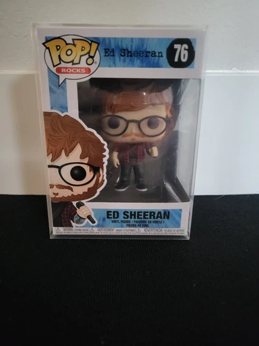 Funko Pop Vinyl - Ed Sheeran #76 (Rocks) with Case