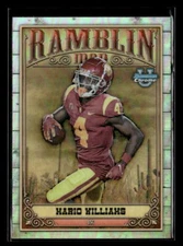 Mario Williams 2023 Bowman University Chrome #RM-7 Ramblin' Man USC Trojans