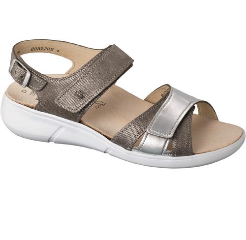FINN COMFORT SANDALI DONNA STRAP NADI BLU/ARGENTO-FANGO/ARGENTO | eBay