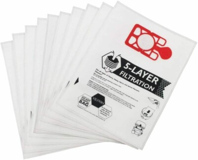 10 Beutel für Numatic Henry Staubsauger Mikrofaser Staubsaugerbeutel Hetty James