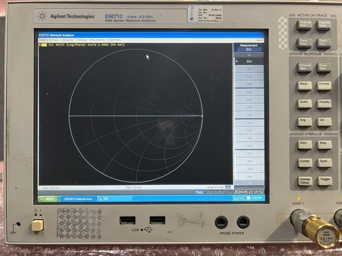 Agilent E5071C, 4-Port Network Analyzer, 8,5GHz, 019,480,UNQ, MY46110664 # - Picture 8 of 17