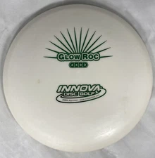 Innova Glow Glo DX Roc Green Stamp White Rare  Pat # 180g New 9/10 No Ink