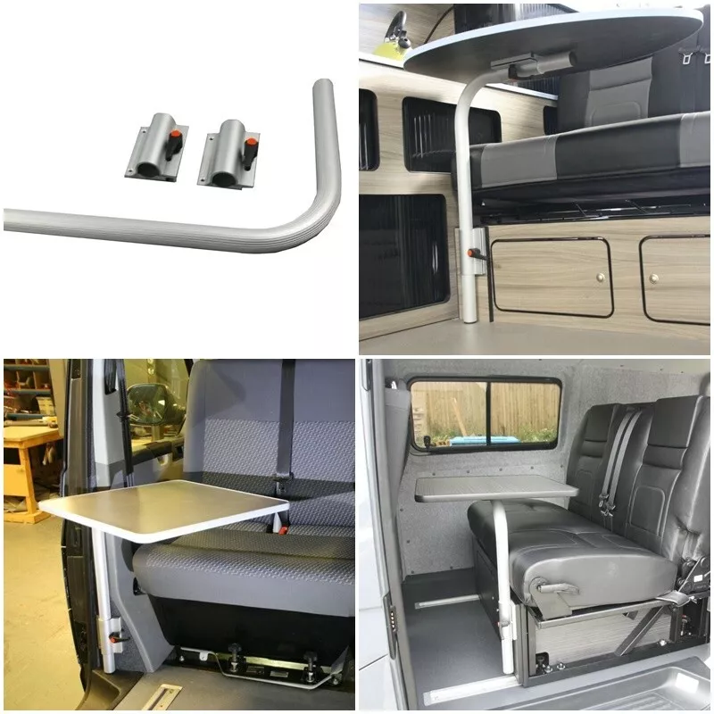 Side Mounted Table Leg Brackets For Campervan Table Motorhome Swan Leg