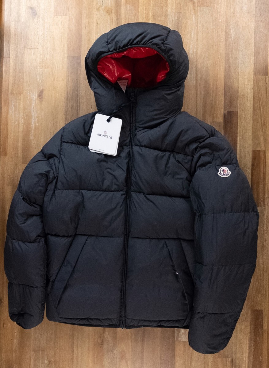 MONCLER Lumiere red & black reversible quilted down puffer MONCLER Lumiere red & black reversible quilted down puffer