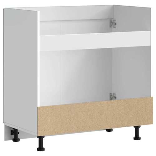 vidaXL Sink Base Cabinet Kalmar White 80x46x81.5 cm Engineered Wood BMG - Picture 7 of 10