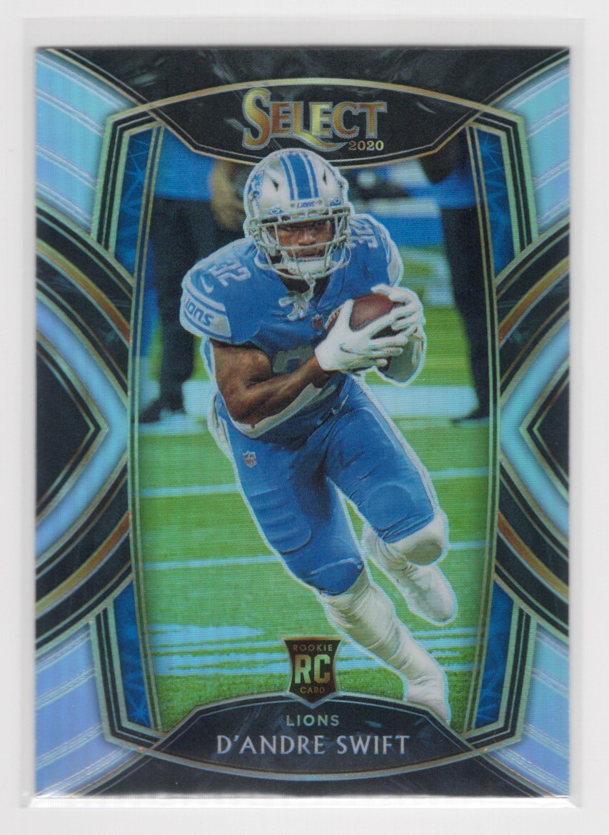 2020 Panini Select Club Level Silver D'Andre Swift #251 Rookie Card RC