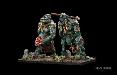 SF・ファンタジー・ホラー  Trolls Warhammer TITAN Forge TFDM04 Undead Trolls (drakskull's Menace