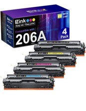 206A Color Toner Cartridge Set - 4 pack for HP printer