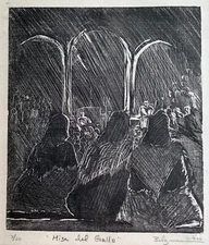 Steven Belzman, Original Woodcut - Pencil-signed, Titled and Numbered